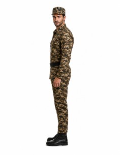 Fantasia Militar Tamanho L - de alta qualidade, ideal para carnaval, festas temáticas e eventos especiais 2